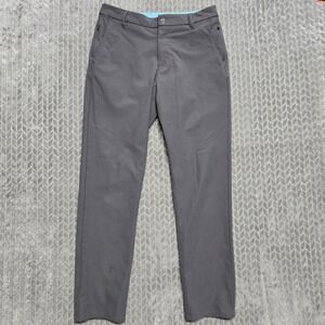 Birddogs‎ Boomstick Gray Lined Performance Pants Mens 30x30* Straight Leg Golf